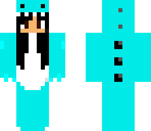 teal dino