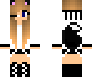 white gamer fox girl