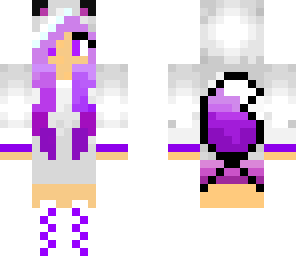 purple girl