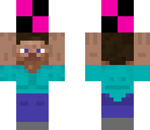 steve holding spawner