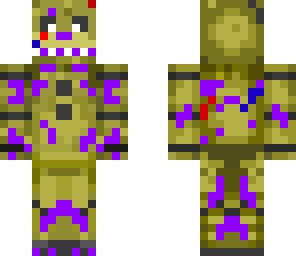 springtrap with purpleguy