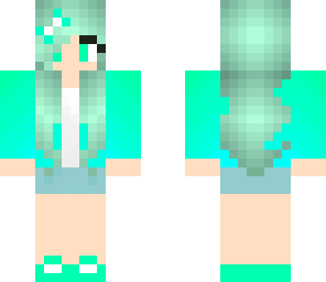green and blue
