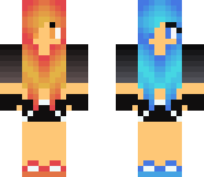 fire and ice girl