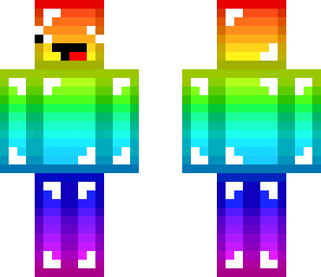 derped rainbow noob