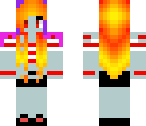 fire alien girl
