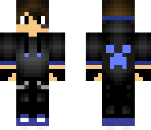 blue gamer boy