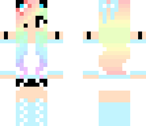 cute rainbow girl