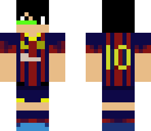 leo messi with head set