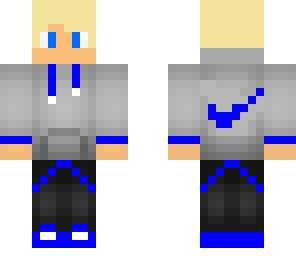 blue nike boy