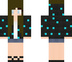 blue poka dot
