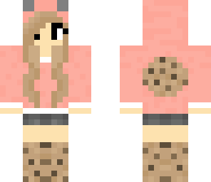 cookie girl pink