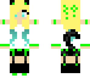 my cool skin green