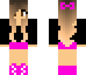 cute bow girl