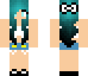 blue hair