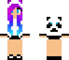 edit of panda girl