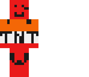 strange tnt chest dude