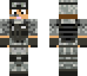 gray army dude