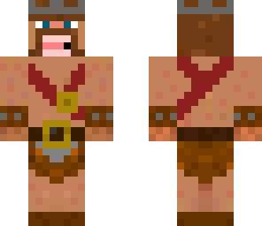 Barbarian King Minecraft Skin