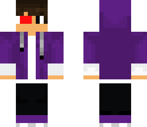 purple hooded scouter