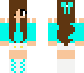 cute blue girl
