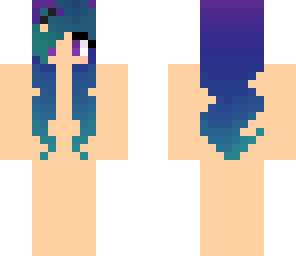 skin base with hair bow