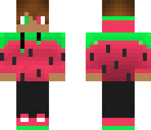 black guy in a watermelon