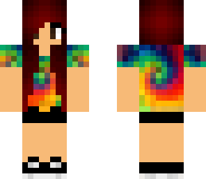 tie dye girl