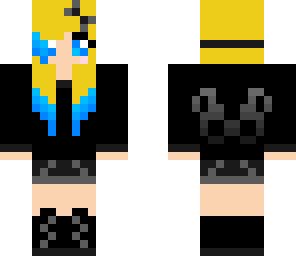 blonde and blue tiped bvb