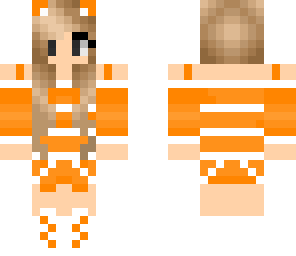 orange wolf girl