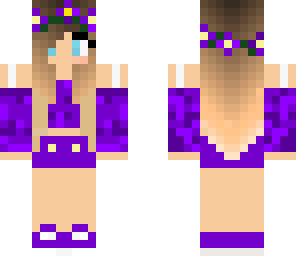 purple girl