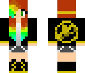 hunger games girl with highlights