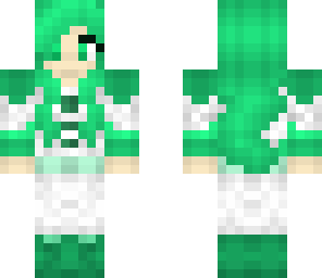 spring green girl