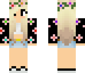 rainbow flower girl