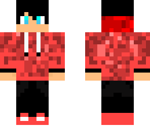 teen red hoodie