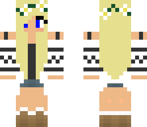 a blonde that idk why is not a brunette