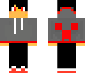 red and grey guy
