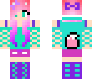 pink fox girl