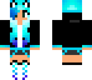 blue girl