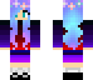 galaxy gradient girl