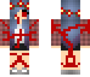 bloody flower girl