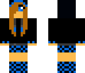 blue girl