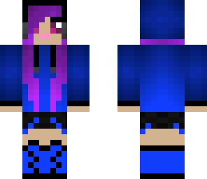 blue girl