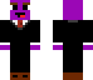 purple business man