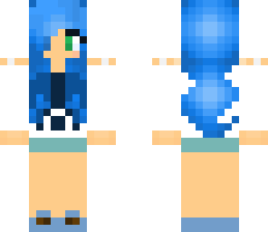 blueshock' s girl skin
