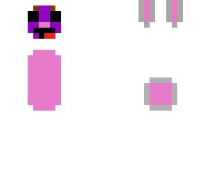 purple bunny man