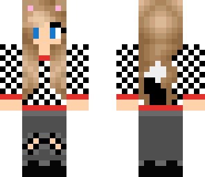 edited cat girl