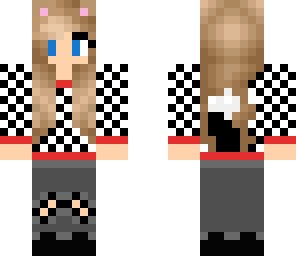 edited cat girl