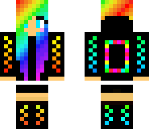 rainbow girl