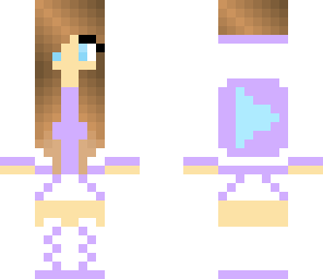purple youtube girl