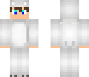 alexs polar bear costume hands